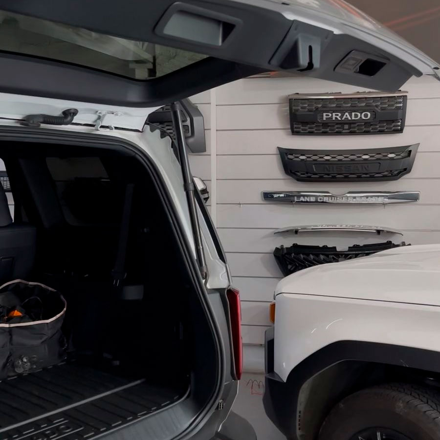 Gatos Eléctricos para Comparta Trasera Toyota Prado LC250 2024+ (Kit Completo Plug & Play) - Image 2